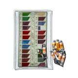 PRINTED GLASS TRAY / Fabric Color Sample