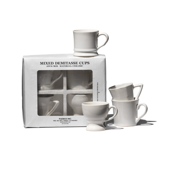 MIXED DEMITASSE CUP SET