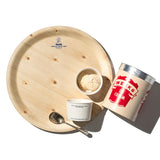 WOODEN TRAY / Round ø37