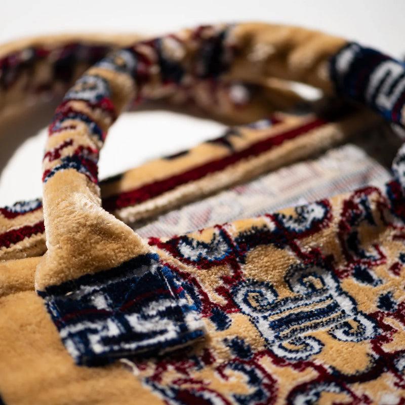 RUG FABRIC BAG / Yellow