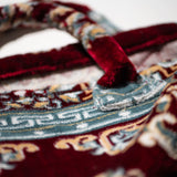 RUG FABRIC BAG / Burgundy