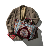 RUG FABRIC BAG / Burgundy