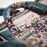 RUG FABRIC BAG / Blue