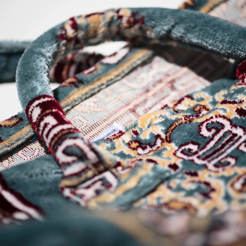 RUG FABRIC BAG / Blue