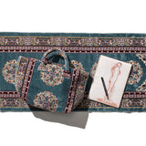 RUG FABRIC BAG / Blue