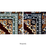 RUG FABRIC BAG / Burgundy