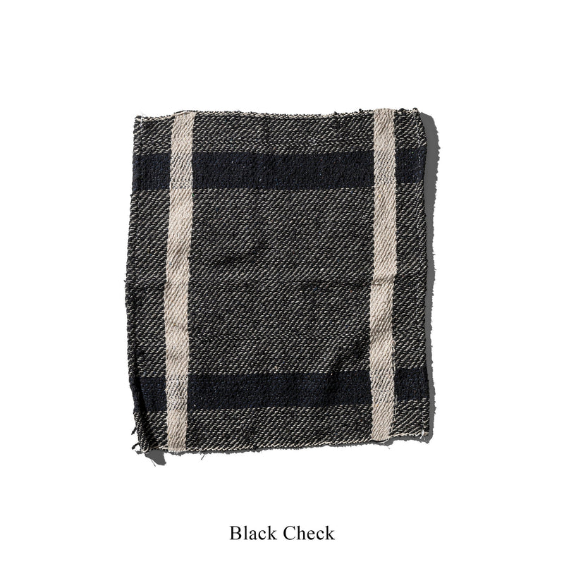 INDIA CLOTH / Black Check